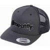 Šiltovka Meatfly MF Logo Trucker čierna/tmavo šedá One Size