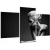 Čiernobiely obraz ženy (Obraz 90x60cm)