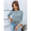 Dámske rebrované svetre v svetlomodrej farbe, my1390-UNI UNI