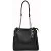 Kožená kabelka Luka čierna KZ37208
