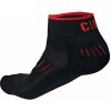 Cerva NADLAT Ponožky Čierna-Červená, 45-46
