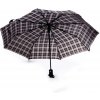 Dáždnik skladací vystreľovací károvaný