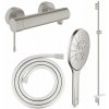 Súprava sprchová batéria Grohe Essence 33636DC1, sprchová tyč Grohe Rainshower 26603DC0, 26574DC0, 28388DC1
