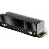 AXAGON CLR-M2XT, hliníkový pasívny chladič pre jedno aj obojstranný M.2 SSD disk, výška 24 mm CLR-M2XT