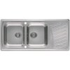 Dvojkomorový drez Alveus Elegant 70, nerezová oceľ
