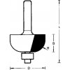 HIKOKI ŽLIABKOVACIA FRÉZA S LOŽISKOM 754086