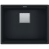 Franke Kubus 2 Pro KNG PRO 110-52 Granitový drez pod pracovnú dosku, čierna matná 125.0757.348
