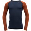 DEVOLD DUO ACTIVE PÁNSKE TRIČKO FLAME/INK XL