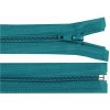 Špirálový zips No 5 dĺžka 75 cm bundový POL - zelený tyrkys tmavý