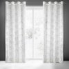 Takoy Záclona NATALY so žakárovým vzorom listov 140 x 250 cm-HF-400591 | 140 x 250 cm