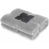 DecoKing deka z mikrovlákna Toby sivá 70x150