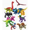 JURASSIC PARK KOCKY JURSKÝ SVET DINOSAURY 8KS