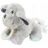 Trixie Junior Dog plyšový pes pre šteniatka so zvukom a lanom 24 cm