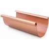 GMT plastový okapový žlab 75 x 4000 mm medená