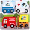 Bino 3D Puzzle záchranné vozidlá
