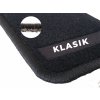 Textilné autokoberce Klasik - Hyundai i10 od r. 2008-2014, farba koberca čierna, Počet kobercov Celá sada pre 5m auto | +0€