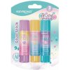 Lepiaca tyčinka KEYROAD Pastel, blister 3 ks, mix farieb