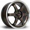 ROTA Grid hliníkové disky 7,5x17 4x100 ET45 RLGunmetal