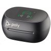 Poly Voyager Free 60+ bluetooth headset, BT700 USB-C adaptér, dotykové nabíjecí pouzdro, černá
