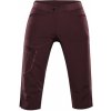 Alpine Pro WEDERA 2 dámske fialové softshellové capri nohavice - 48