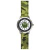 CLOCKODILE CWB0031 - Svietiace zelené chlapčenské hodinky Army