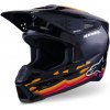ALPINESTARS prilba S-M3 FORCE čierna/žltá/červená/biela 2026 - L