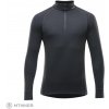 Devold Expedition Merino 235 Zip Neck tričko, čierna XXL