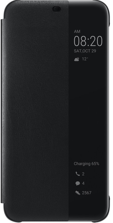 Púzdro Huawei View cover Mate 20 Lite čierne