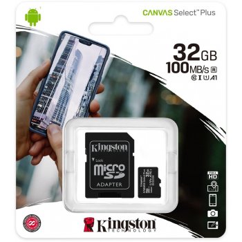 Kingston Canvas Select Plus microSDHC 32GB SDCS2/32GB