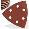 DEMA Brúsny papier pre delta brúsku 93x93x93 mm P240, 50 ks