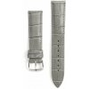 Kožený remienok Ricardo Andria, sivý 18 mm