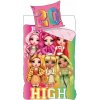 Carbotex bavlna obliečky Rainbow High motív Color Style 70x90 140x200