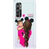 Odolné silikónové puzdro iSaprio - Mama Mouse Brunette and Girl - Xiaomi Mi Note 10 Lite
