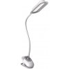 | Immax 08997L - LED+CCT stmievateľná stolná lampa s klipom CLIP 7,5W/230V biela | 08997L