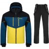 Pánský lyžařský komplet Tonnsi YEL 3XL + Rhea BLK 3XL