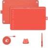 HUION HS611 RED grafický tablet Červená 5080 lpi 258,4 x 161,5 mm USB