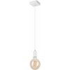Lamkur Luster na lanku ASTRID 1xE27/60W/230V biela LA52991 + záruka 3 roky zadarmo