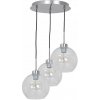 Luminex | Luster na lanku FILL 3xE27/60W/230V okrúhly | LU1741