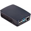 LaskaKit_cz Krabička pro Raspberry Pi 4, ABS, čierna