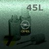 OPEL - 45L - CLASSIC GREEN metal. barva retušovací tužka