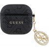 Guess 4G Script Charms obal pre AirPods 4 - šedý 57983124129 - možnosť vrátiť tovar ZADARMO do 30tich dní