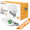 SADA 10x LED žiarovka E14 7W 600lm - neutrálna biela