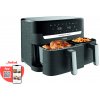 Teplovzdušná fritéza Tefal Dual Easy Fry & Grill 2v1 EY905B10 Čierna