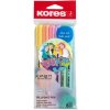 Guľôčkové perá Kores K0 Pen Pastel LOLLIPOPZ - 6 pastelových farieb