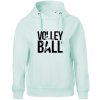 Volleyball nápis - Oversized mikina dámská Moon - kratšia + širšia - L ( Frost )