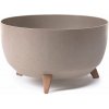 LAMELA ROMA ECO COFFEE O 47 cm, latte, misa na nožičkách