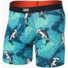 Saxx MULTI-ŠPORT MESH BOXER BRIEF FLY hammerhead camo-aqua Veľkosť: S pánske boxerky