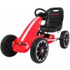 Joko Abarth Gokart s pedálmi EVA kolesá červená