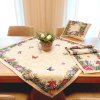 Evenit Veľkonočný gobelínový obrus 003V Vajíčka Bavlna/polyester 100x100cm