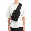 Alpha Industries taška na rameno Label Sling bag black Veľkosť: Unisex, Farba: čierna